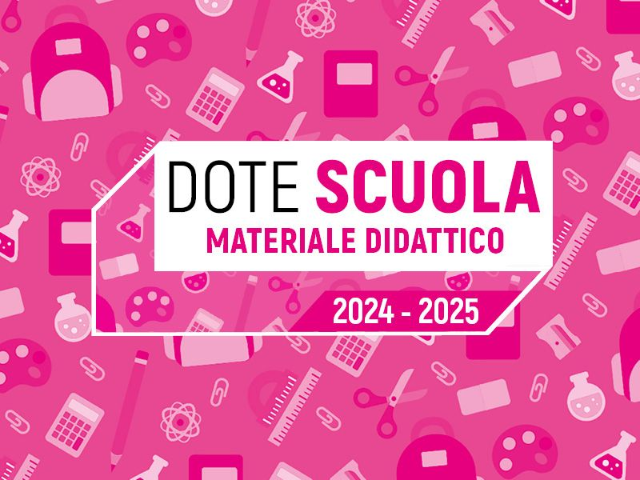 Bando Dote scuola di Regione Lombardia – a.s. 2024/2025